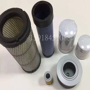 挖掘机VOLVO沃尔沃EC55/60机油柴油滤芯进油沃尔沃55空气滤芯