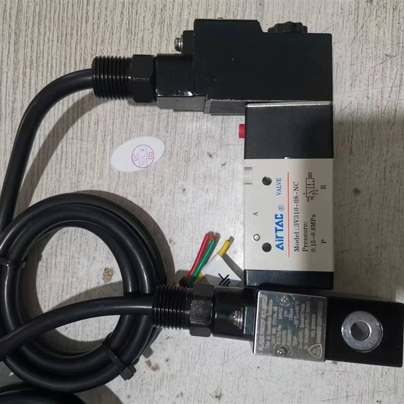 亚德客防爆3V310-08-NC电磁阀FLAME PROOF SOLENOID线圈YT131-09