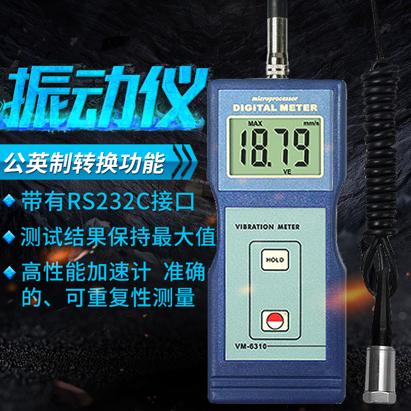 广州兰泰振动仪 VM-6310/VM6310测振仪震动仪 测震仪震动计