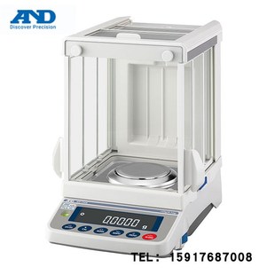 电子秤天平GX 403A 203A 303A 603A 日本AND内置校准砝码