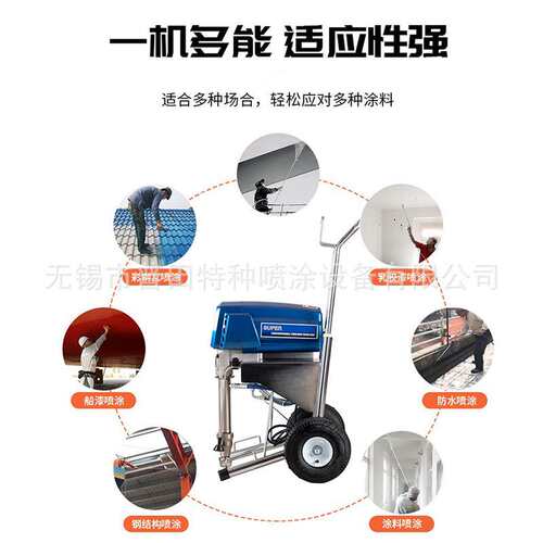 普田普特普拉多高压无气喷涂机全自动内外墙乳胶漆油漆专用喷漆机