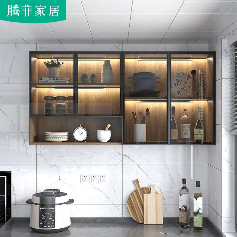 厨房吊柜墙壁柜阳台储物柜挂墙式浴室墙柜防水卫生间小壁柜收纳柜