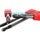 55度钨钢加长高速涂层球头铣刀 R6外R刀 CNC不锈钢数控球头刀R0.5