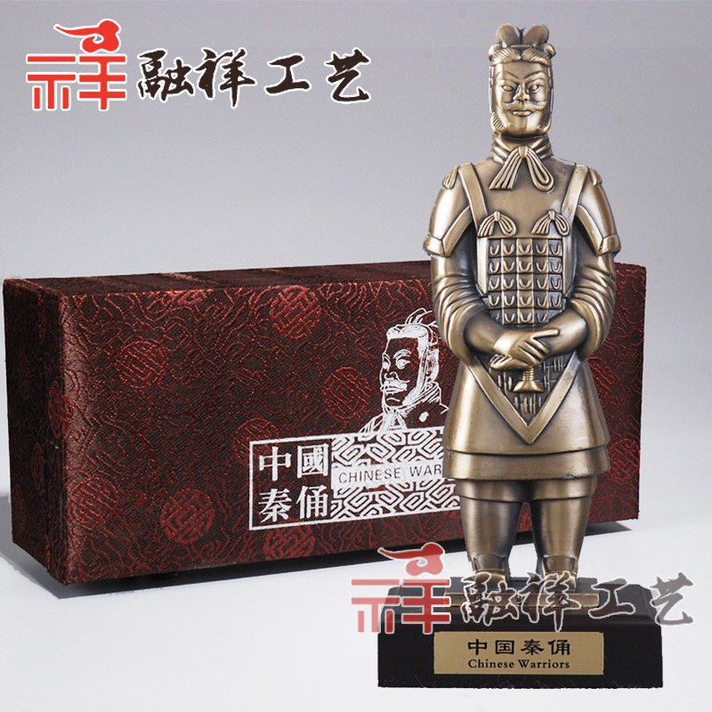西安兵马俑工艺品摆件居t家摆设商务会议外事礼品送老外朋友