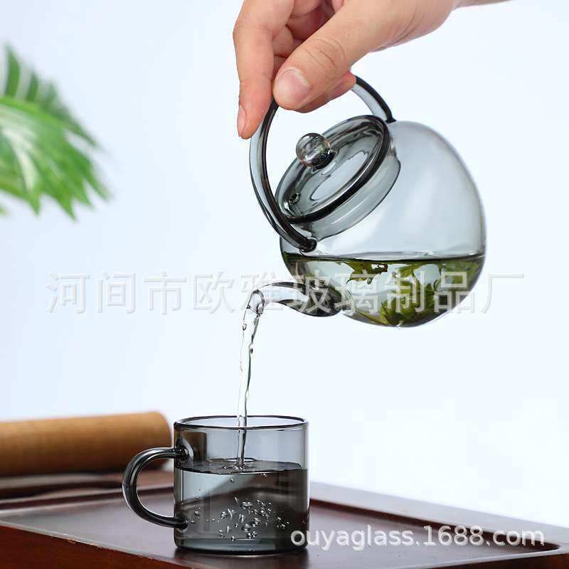小号星空玻璃煮茶器功夫茶专用茶具小型烧水壶泡茶专用茶壶耐高温