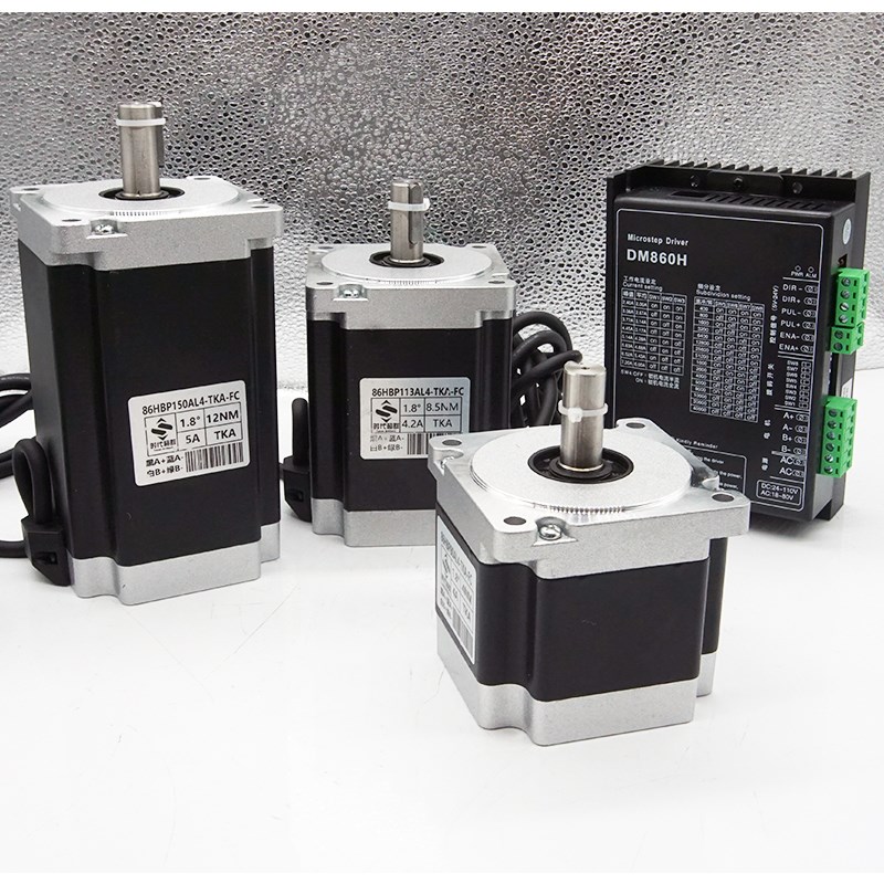 86BYG250两相混合式步进电机套装4NM/7.5NM/8.5NM/12NM多规格现货