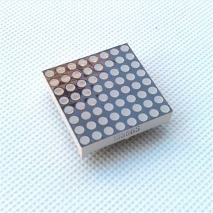 8点阵模块 1088BS 3mm红色LED点阵 16脚LD 点阵板 8X8点阵模块