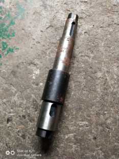 上海机床厂Y3150滚齿机配件21201皮带轮轴一轴总长283皮带轮外205