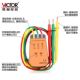 相序顺逆测试仪 D三相交流电相位计非接触式 胜利牌相序表VC850A