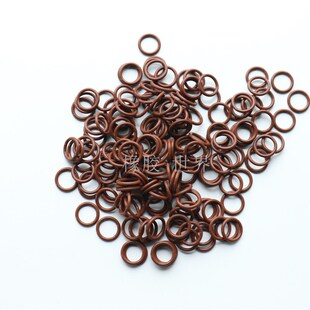 5.6 6.6 6.4 6.3 6.2 5.5 4.4 线径0.8MM内径3 氟胶O型圈FKM