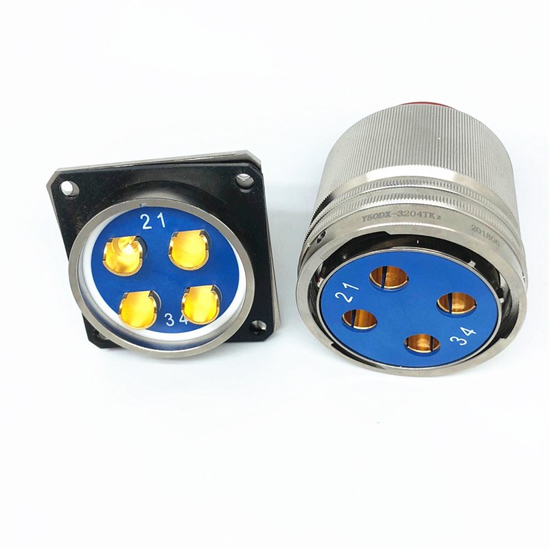 10芯航空插头座Y50DX-1210TK2 ZJ10 TJ2 ZK10连接器公母电缆接插