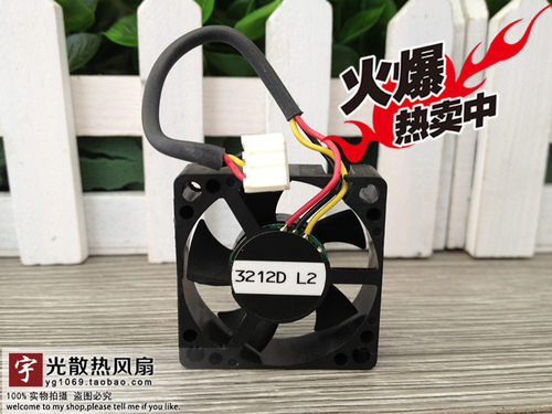 Nidec 3510 3.5CM 12V风扇播放器 路由器 北桥风扇d03p-12ts3 01b