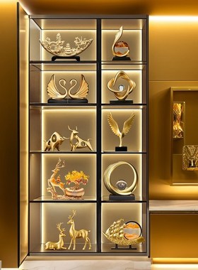 乔迁新居礼品家居客厅o装饰品轻奢高档高级感酒柜摆件艺术工艺礼