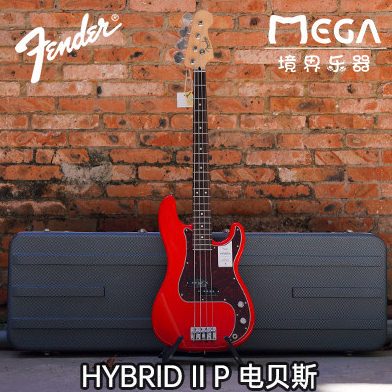 Fender HYBRID II P 5663100316 红色 电贝斯