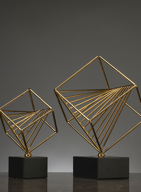 八方来财高端艺术摆件玄关客厅现A代轻奢高档电视柜酒柜家居装饰