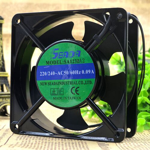 台湾 SEADA SA1238A2 12CM 12038 220V 0.09A 激光 焊机 散热风扇
