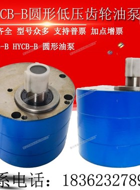 HYXCB-B125/100/80 HYXCB-B63/40稀油站齿轮油泵HYCB-B25润滑泵16