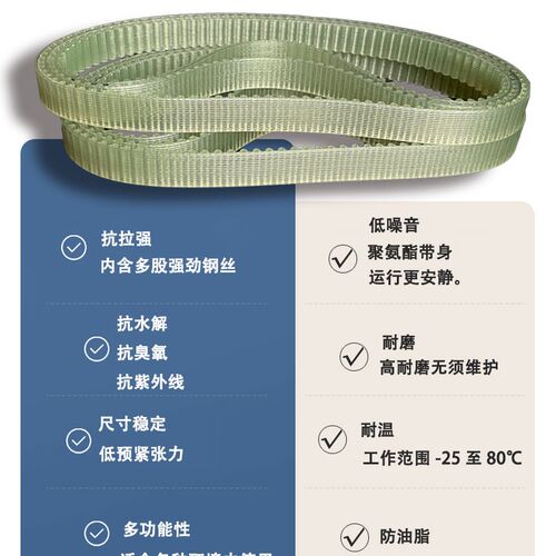 聚氨酯PU同步带AT10-500 560 580 600 610 620 660 690 700齿皮带