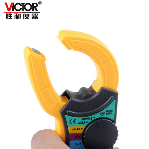 VICTOR胜利仪器VC3202数字钳形表 多功能钳形万用表电表便携式