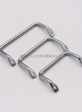 实拍LS531圆棒U形斜边拉手折弯角型扁头工业斜把手