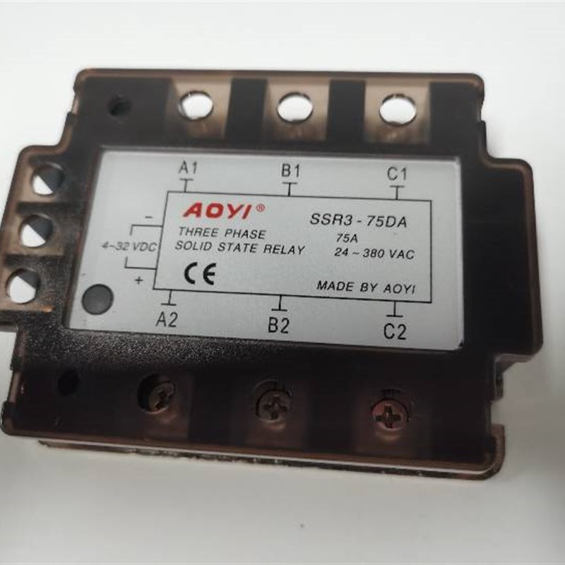 厂家直销 SSR3-40DA三相直流控交流的固态继电器 上海奥仪 AOYI