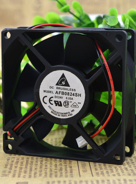 台达 AFB0824SH 8025 24V 0.33A 8CM/厘米 大风量 变频器散热风扇