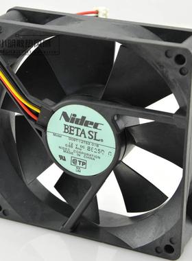 Nidec 9025 9CM D09T-12TS3 01B 12V 0.55A 双滚珠机箱静音风扇