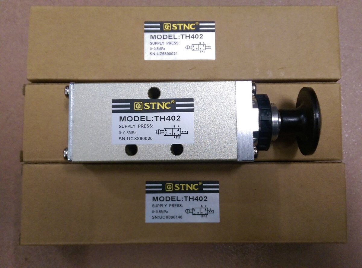 STNC气动机械阀TH-402手拉TH-403手扳TB-402A 403A脚踏阀TF-402A