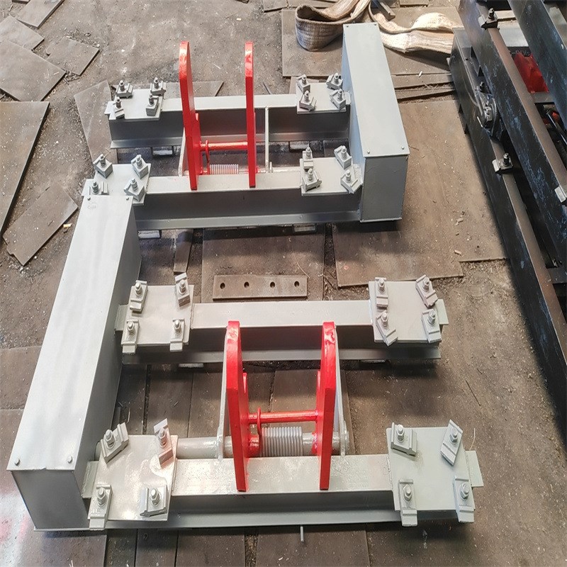 斜显示器防跑车装置 双轨捕车器双钩捞车器 钩轴式单钩矿车防溜器