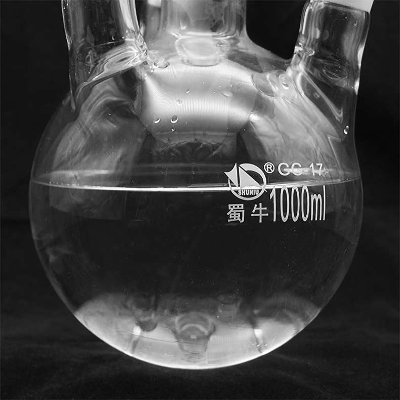 烧瓶底 反应器5000ml直斜颈 四口玻璃 2000250圆1000口5003000
