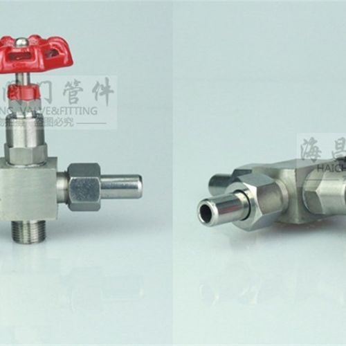 J26H/W截止阀门针型阀门焊接式外螺纹三通针型阀截止阀J26DN10