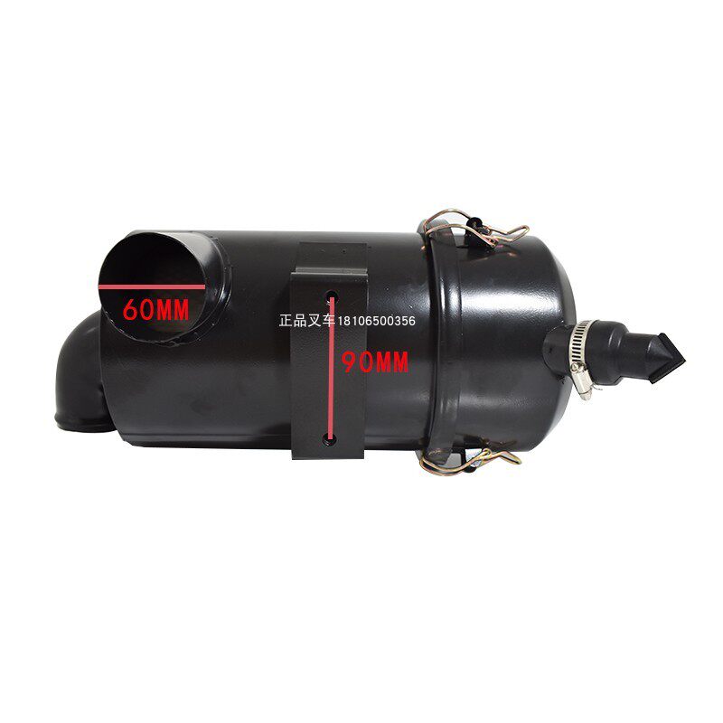 叉车空滤总成空气滤清器K2T01-003311铁壳K1330适用合力K2-3.8吨