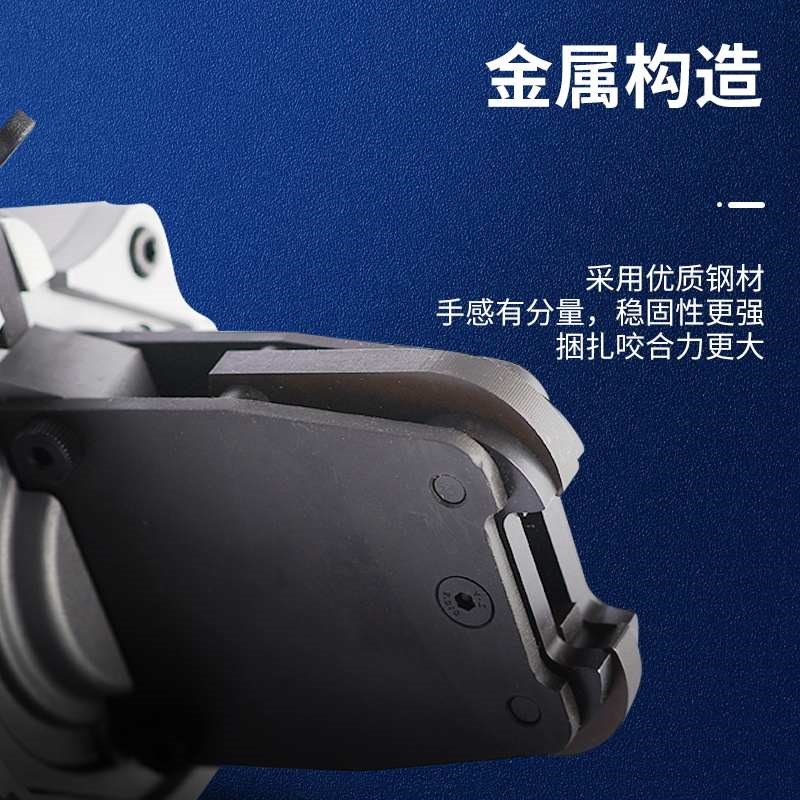 气动钢带打包机拉紧器全自动打包机钢带铁皮分离式钢带打包机FTL1