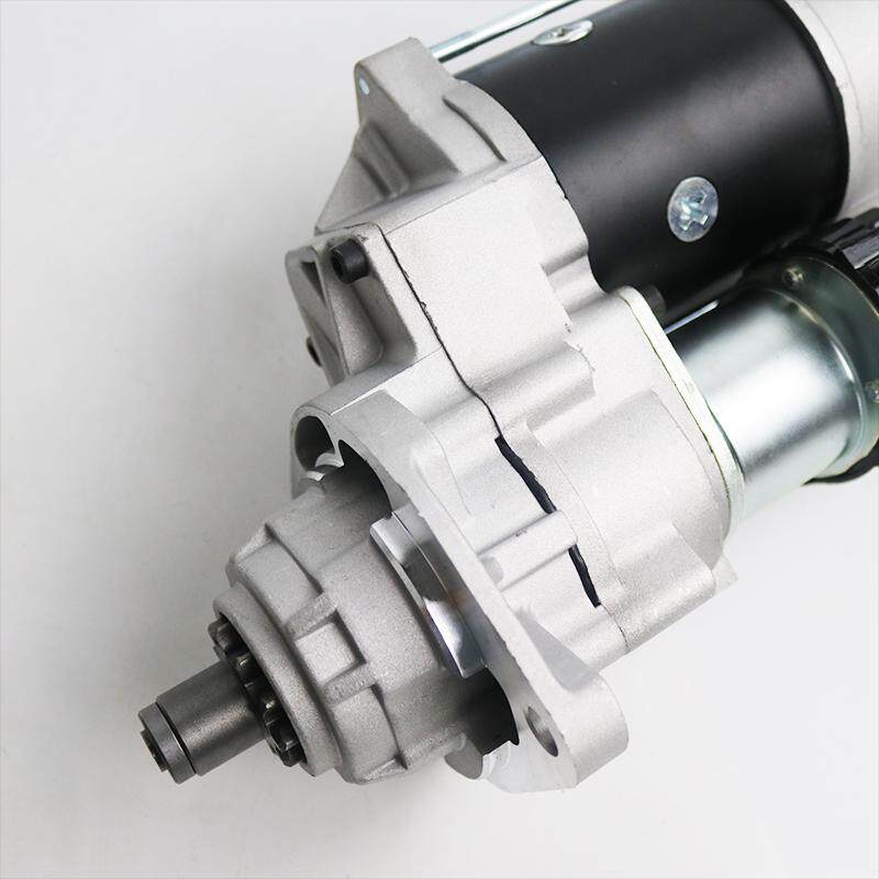 挖掘机适用小松PC200 220 240-6-7-8启动马达6D107/6D102启动马达