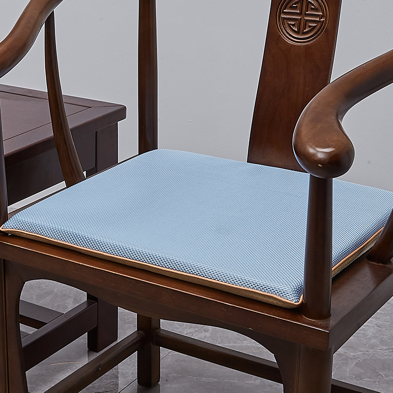 红木坐垫椅c垫夏季家用防滑透气夏天椅子实木茶台垫子办公室餐椅