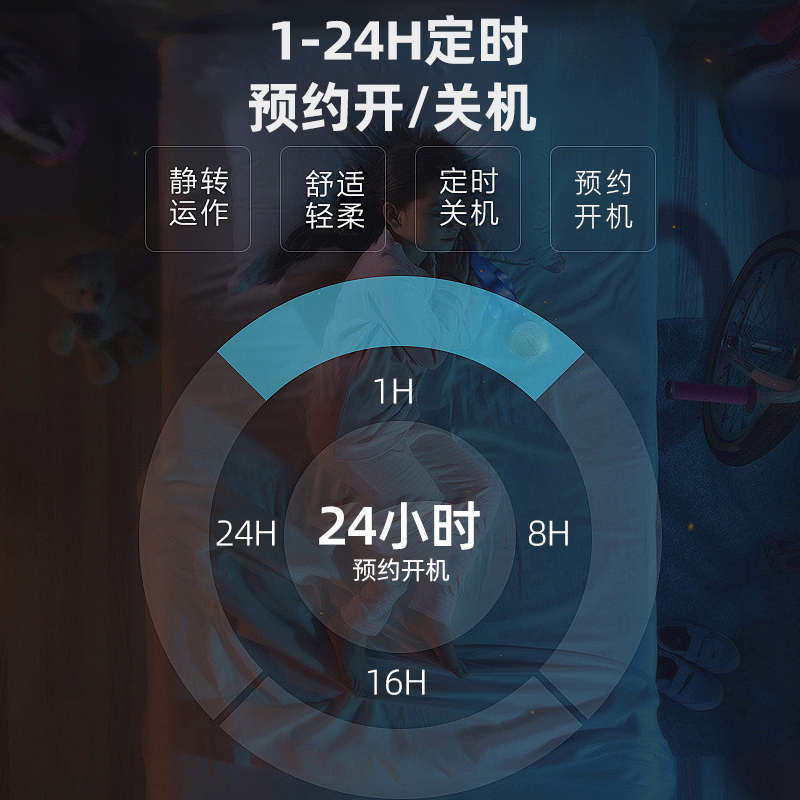 歌扇全无儿童无叶空调风扇塔电风扇家用落地安扇风扇四季音轻沐叶