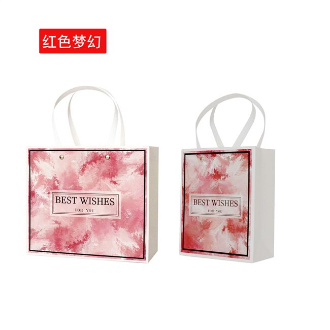 礼品手提服装纸皮袋子r档纸质手提袋定制韩版简约纸袋包装袋