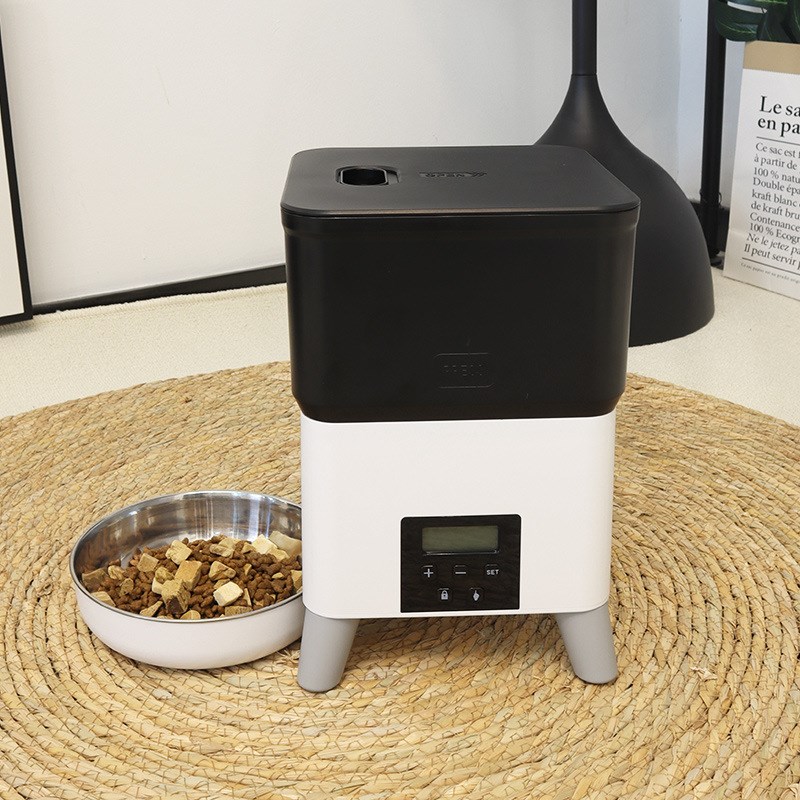 猫咪自动喂食器双重供电宠物智能喂食器狗碗猫盆宠物喂食碗储粮桶