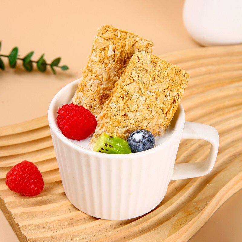 全麦脆燕麦片全谷物燕麦棒块饼干低脂速食燕麦代餐0添糖燕麦脆片