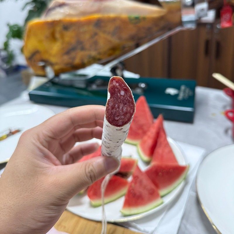 【4根西班牙式萨拉米】西班牙式萨拉米整根即食萨拉米风干发酵腌