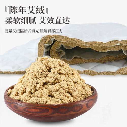 冬季保暖电加热艾灸坐垫靠背组合款艾绒坐灸热身控温靠背坐垫一体