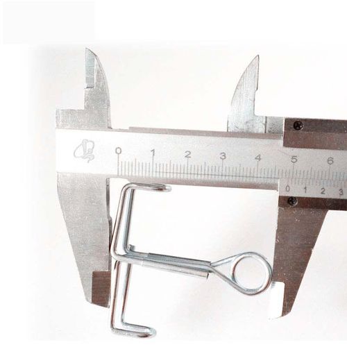 冰禹BY2320(10个)止水夹弹簧止水夹橡胶管乳胶管夹子银色止水