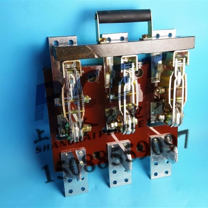 上海人民双刀双投3级1500A刀开关HS11F 1500/3/38 厚件紫铜