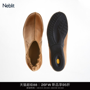 NEBLIT SABRO DESERT 26FW新款薄底休闲一脚蹬沙漠鞋子男女同款