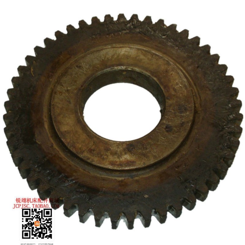 上海第四机床厂/蚌埠X53T X63WT铣床配件 齿轮Z49/M3.75/孔直径65