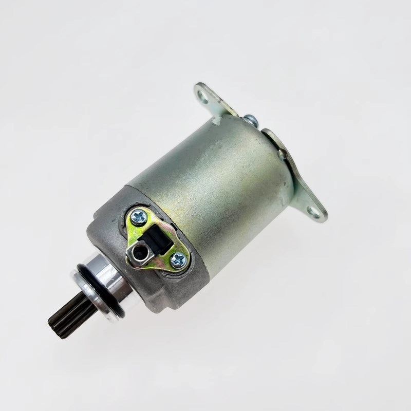 适用三阳巡戈150 火凤凰FNX150 飞度 标致SF4 JP150 启动马达电机