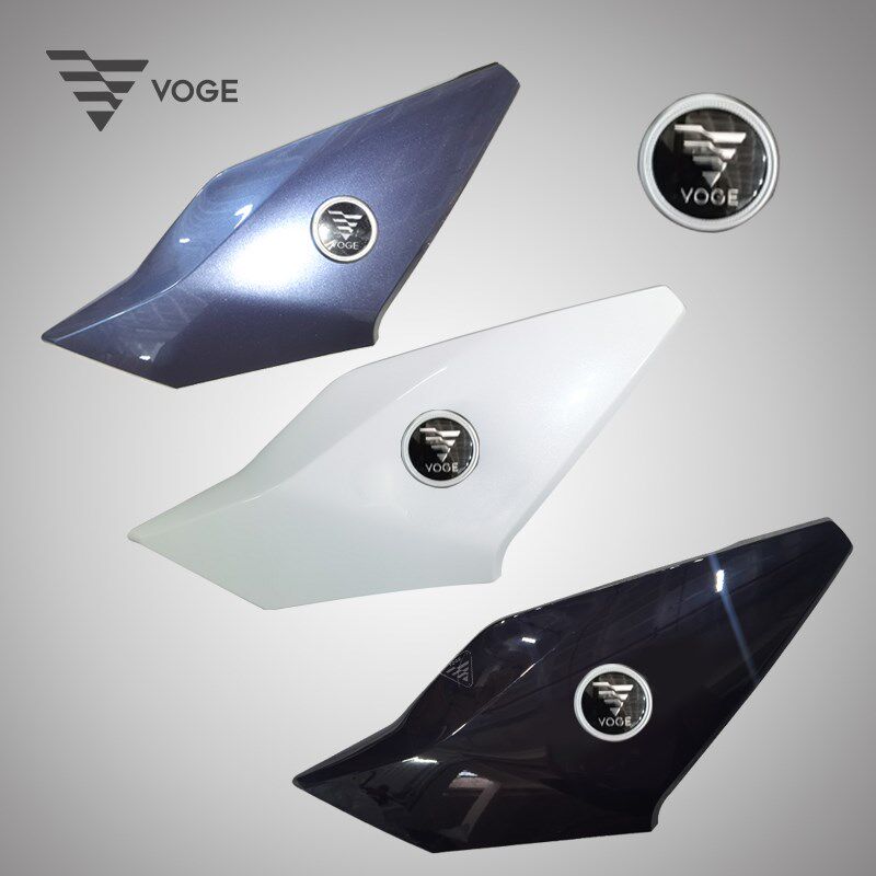 隆鑫VOGE无极机车350T大踏板SR4原装左右前侧盖左右前车壳车标壳