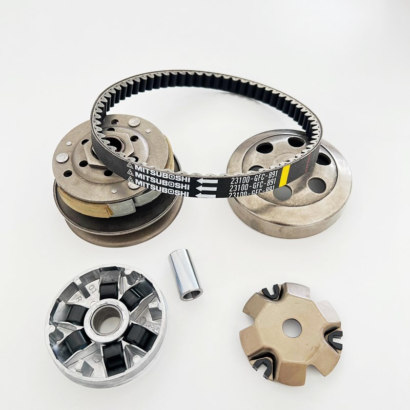 适用新大洲本田SDH50QT-43/41自由50Today前后离合器传动皮带轮