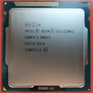 至强E31230V21240V21245V2E31H220V21225V2四核1155