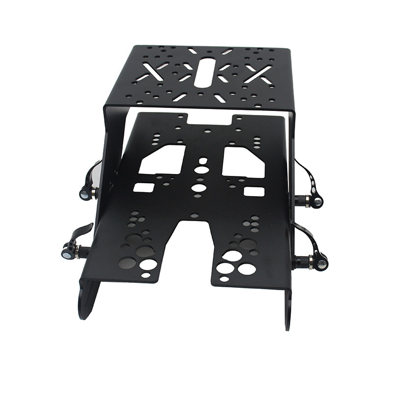 电动车新国标格士铃骑士300后货架推拉伸缩尾架尾箱货架尾架